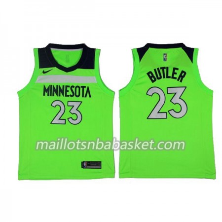 Maillot Homme Minnesota Timberwolves Jimmy Butler 23 Nike 2017-18 Vert Swingman